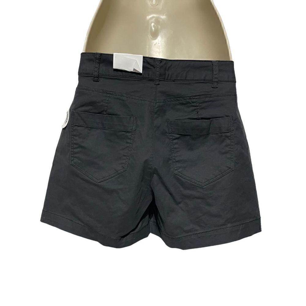 NWT Old Navy Women’s Charcoal Gray Button Up Shorts Size 4 - Picture 6 of 15